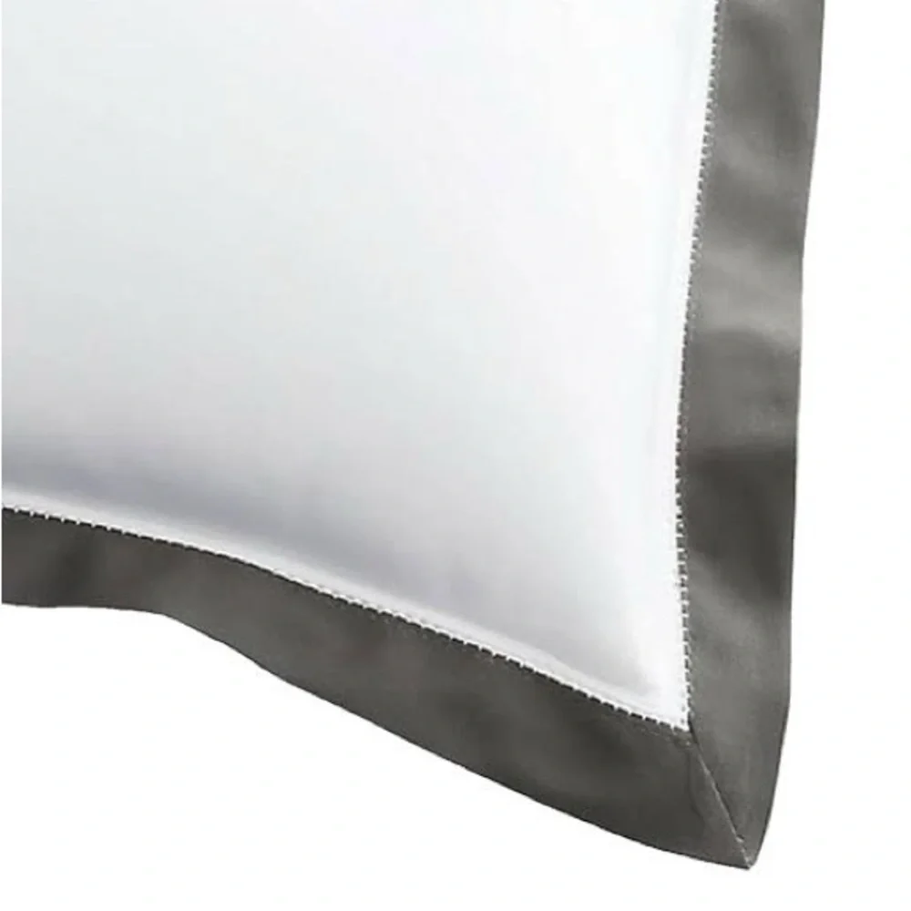 2 Ralph Lauren Home Organic Sateen Border Euro Sham 26